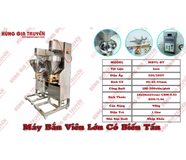 Máy bắn viên lớn