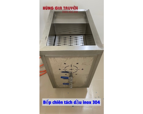 Bếp Chiên Tách Dầu Công Nghiệp