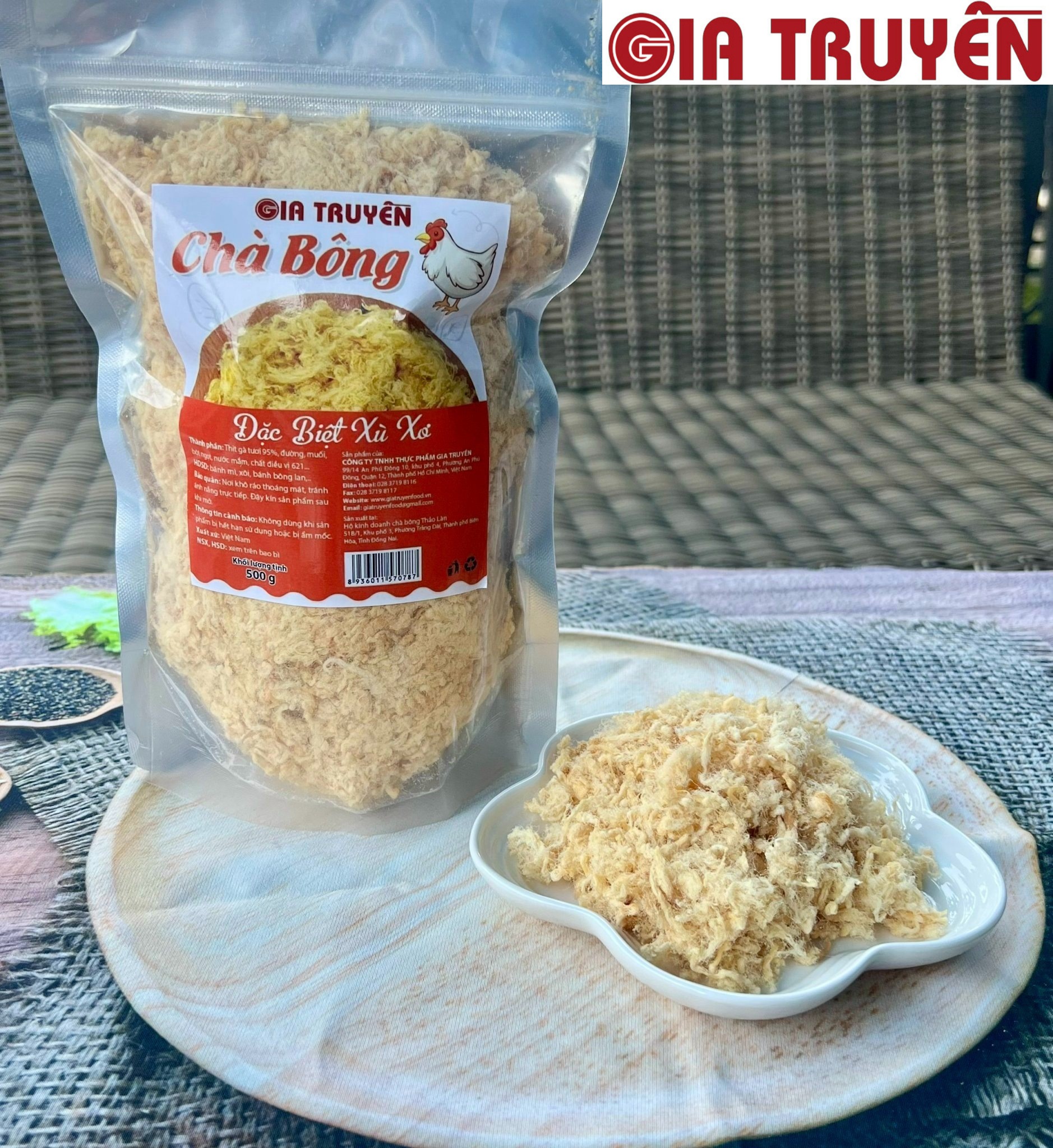 Có gì trong chà bông nhà Gia Truyền Food