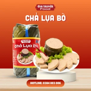 chả lụa bò