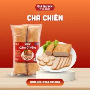 chả mỡ chiên