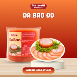 da bao đỏ
