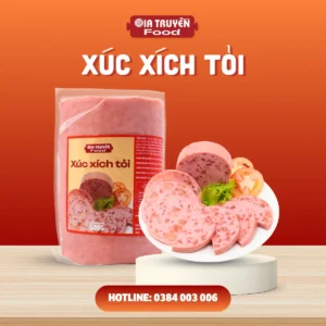 xúc xích tỏi