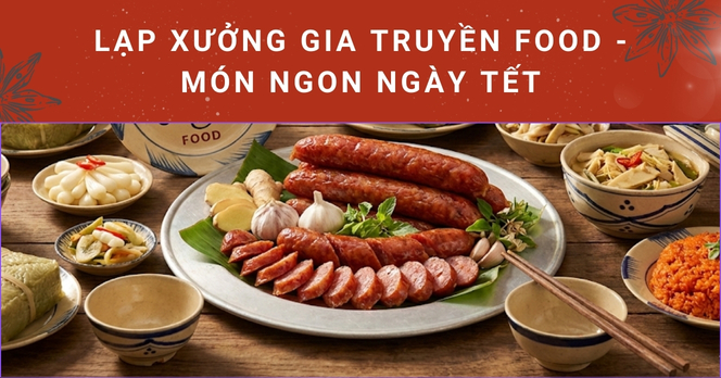 Lạp xưởng Gia Truyền Food - món ngon ngày Tết