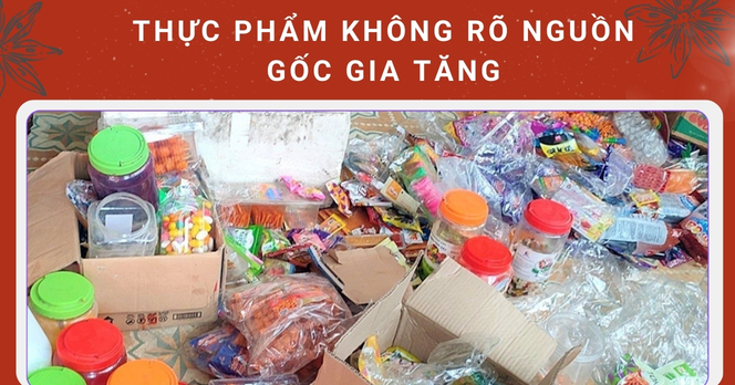 Thực phẩm không rõ nguồn gốc gia tăng