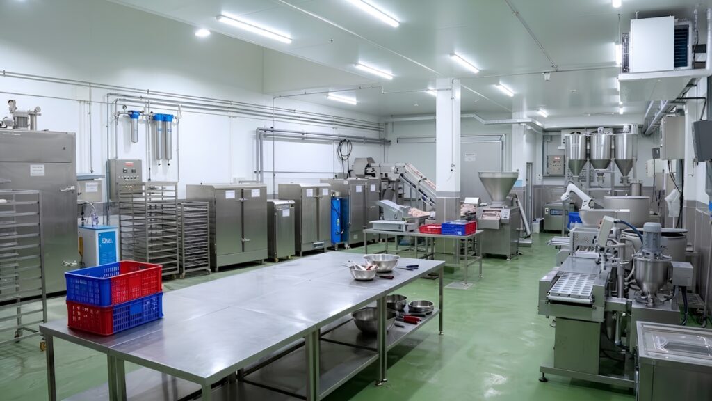 nhà xưởng sản xuất