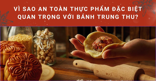 Vì sao an toàn thực phẩm đặc biệt quan trọng với bánh Trung thu?