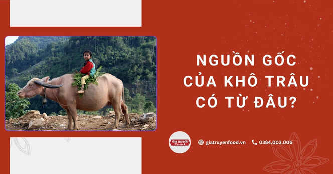 Nguồn gốc của khô trâu có từ đâu?